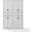 Tara 2-Piece Kitchen Storage Pantry Set In Distressed White