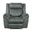 Tasso Glider Recliner In Charcoal