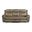 Tasso Motion Sofa with Dropdown In Brown