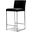 Tate Black Leatherette Counter Stool