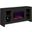 Tatum 66 Inch Fireplace Console In Black
