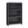 Taylor 48 Inch Bookcase In Black