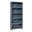Taylor 74 Inch Bookcase In Malta Blue