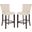 Taylor Beige Bar Stool Set of 2