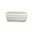 Thor Oval Ottoman In Dove White