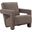 Taylor Modern Velvet Accent Chair In Brown