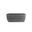 Thor Storm Oval Ottoman In Storm Gray