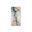 Teague Wall Clock In Ivory/Brown/Gray