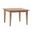 Teak 42 Inch Square Farm Table In Natural Teak