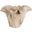 Teak Flow Outdoor Bowl In White and Brown