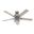 Techne 52 Inch Wi-Fi Ceiling Fan with LED Light Kit and Handheld Remote In Matte Silver and Light Gray Oak