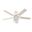 Techne 52 Inch Wi-Fi Ceiling Fan with LED Light Kit and Handheld Remote In Matte White and Light Oak