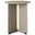 Tecton Outdoor Patio Aluminum Side Table In Khaki