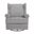 Teegan Swivel Rocker and Recliner In Gray