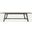 Telluride 127 Inch Trestle Counter Table with 2 Extension Leaves In Driftwood