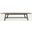 Telluride 127 Inch Trestle Dining Table with 2 Extension Leaves In Driftwood