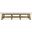 Telluride 85 Inch Upholstered Dining Bench In Gold