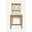 Telluride Upholstered Counter Stool Set of 2 In Gold