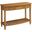Laguna Temple Bowfront Console Table In Table Rock