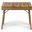 Temptation Outdoor Foldable Side Table with Slat Design In Teak