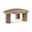 Teramo Concrete Indoor and Outdoor Coffee Table In Beige