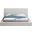 Terra Boucle Fabric Full Bed In Cream
