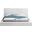 Terra Boucle Fabric Full Bed In White