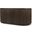 Terra Dark Brown Wood Fluted Sideboard
