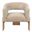 Tess Accent Chair In Manchester Beige