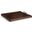 Tessa Square Ottoman Tray In Coffee Bean