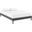 Tessie Gray Full Fabric Bed Frame with Squared Tapered Legs