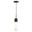 Thalia 4.75 Inch 1 Light Mini Pendant In Matte Black