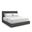 The Boutique Bed King Upholstered Bed In Black