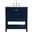 Theo 30 Inch Single Bathroom Vanity In Blue