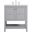 Theo 30 Inch Single Bathroom Vanity In Gray