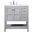 Theo 32 Inch Single Bathroom Vanity In Grey