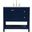 Theo 36 Inch Single Bathroom Vanity In Blue