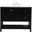 Theo 42 Inch Single Bathroom Vanity In Black