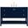 Theo 48 Inch Single Bathroom Vanity In Blue