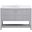 Theo 48 Inch Single Bathroom Vanity In Gray With Backsplash