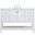Theo 48 Inch Single Bathroom Vanity In White