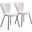 Thibideaux Dining Chair Set of 2 In Ivory