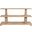 Three Tier Two Column Console In Brown
