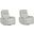 Thriller Power Swivel Glider Recliner Set of 2 In Natural Beauty Multi