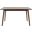 Tia Walnut Rectangle Dining Table