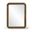 Tiberio Solid Wood Mirror In Brown