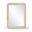 Tiberio Solid Wood Mirror In Natural