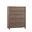 Tide and Timber 5 Drawer Chest In Grey