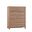 Tide and Timber 5 Drawer Chest In Natural