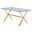 Timber 63 Inch Rectangular Metal Dining Table In Gold